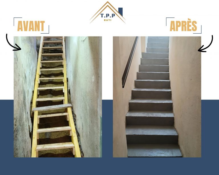 Avant après les travaux d