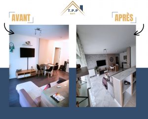 Rénovation salon et cuisine