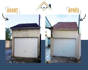 Rénovation garage extérieur