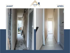 Rénovation couloir à Paris_24