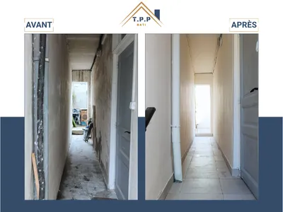 Rénovation couloir à Paris_24