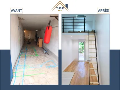 Rénovation d'un garage en habitation à Thiais_17