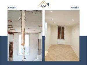 Rénovation d'un salon gros travaux_32