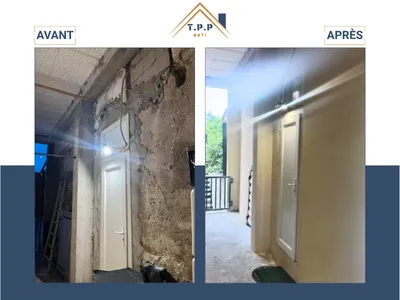 Rénovation façade porte extérieur à Paris_51