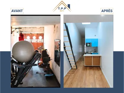 Rénovation garage en habitation à Thiais_54