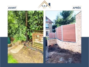 Travaux de remplacement lierre par barrières à Paris 12_81